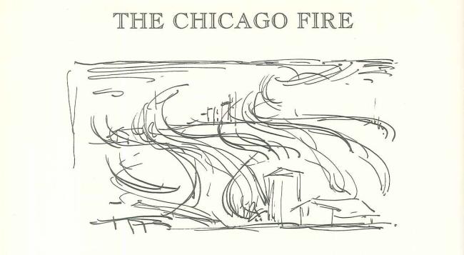 Great Chicago Fire moves Chicagoans Westward